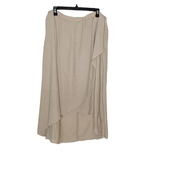 NY Collection maxi skirt with elastic waistband. Size 1X - Picture 4 of 8